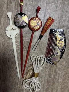 和装小物セット かんざし 櫛 髪飾り