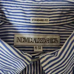 INDIVIDUALIZED SHIRTS ストライプ ワイシャツ 15-32