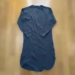 UNIQLO グレー ロングワンピース 長袖