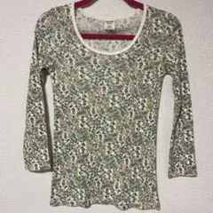 denim&dungareeサーマル　ミッキー 花柄 ロンT 150