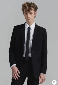 【名作】LITHIUM HOMME ウール ピークドラペル 1Bジャケットのサムネイル