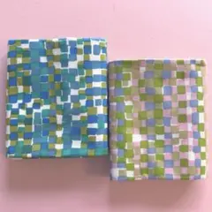 キッピス　新柄シーチング生地　2枚