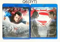DCEUセット①マンオブスティール②バットマンVSスーパーマン　ブルーレイDVD