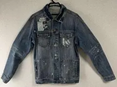古着 USED デニムダメージジャケット