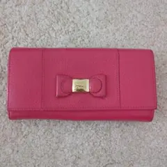 SeeByChloe 長財布 ピンク リボンのサムネイル