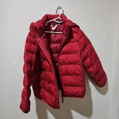 ユニクロ　キッズ　ダウンコート サイズ120 フード付き
