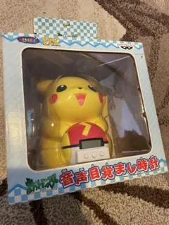 ポケットモンスター 音声目覚まし時計 ピカチュウ