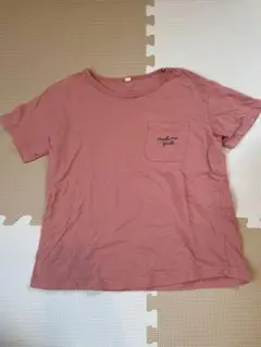 イオン　ピンクTシャツ　120cm