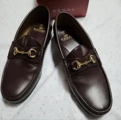 REGAL ブラウン ビットローファー