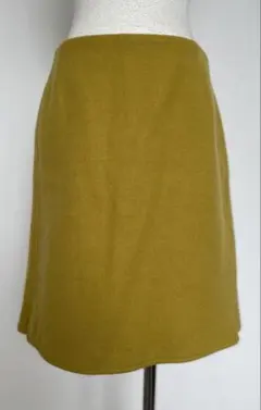 マッキントッシュ　フィロソフィーのマスタード色スカート☆サイズ38