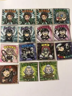 鬼滅の刃マンシール 2枚から購入可能