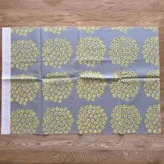 marimekko puketti 伊勢丹限定 グレー×イエロー