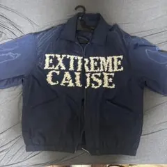 EXTREME CAUSE ナイロンジャケット ネイビー