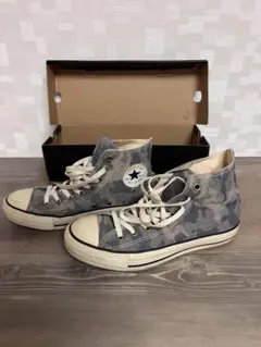 コンバース　converse オールスター　ハイカットスニーカー　迷彩　珍しい！