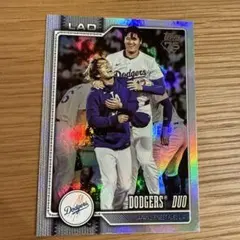 Topps Dodgers Duo大谷&山本レインボーリフラクター イ