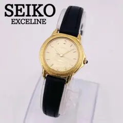 禿*皮様 【希少　美品　新品電池】2250 SEIKO EXCELINE 腕時計