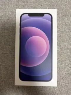 iPhone12　128GB　パープル 箱のみ（付属品あり）