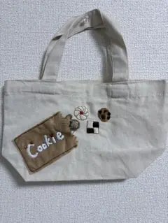 【一点物】 手刺繍ハンドメイドミニバッグ