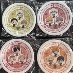 くら寿司×ハイキュー!! オリジナル 寿司皿 全4種 コンプリート 4枚