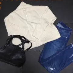 【秋冬 値下げ‼️】Ungrid系♡ケーブルニット