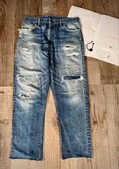 visvim SS JOURNEYMAN PANTS TACKED CRUSH
