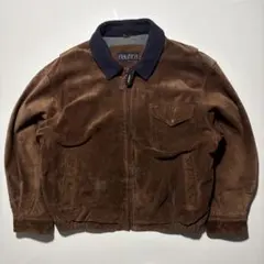 80s小文字タグnautica suede leather swing topのサムネイル