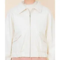 レディアゼル　フェイクレザーブルゾン