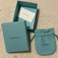 ♥現行品♥ティファニー空箱 巾着袋 ショップ袋 リボン Tiffany