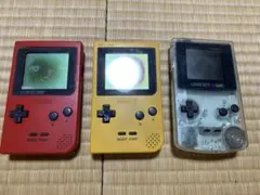 ゲームボーイ、カラー本体 3台セット　ジャンク品