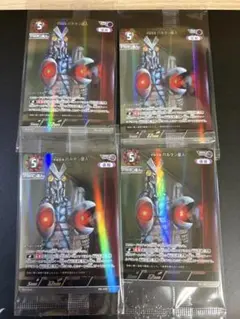 ウルトラマンカードゲーム 宇宙忍者 バルタン星人 PR-107 4枚 美品