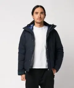 SOPHNET マウンテンダウン・パーカー/S/ブラック