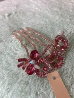 ラインストーンヘアアクセサリー ヘアコーム かんざしのサムネイル