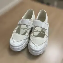 エヘカソポ　スニーカーサンダル　白　Lサイズのサムネイル