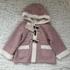 バースデイ　ダッフルコート　ピンク　95cm