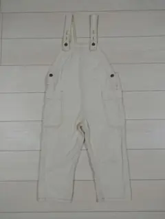 アイボリー オーバーオール 120サイズ相当