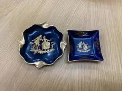 LIMOGES リモージュ 金色装飾 灰皿 ホテルネグレスコ備品 ヴィンテージ LIMOGES リモージュ 金色装飾 灰皿 ホテルネグレスコ備品 ヴィンテージ