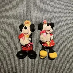 ディズニー ぬいぐるみバッチ ミニー ミッキー セット