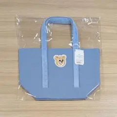 未開封 リニューアル版 オールドテディ ワッペントートバッグ ネイビー
