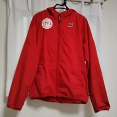New Balance ゴルフ用レディースジャケット レッド