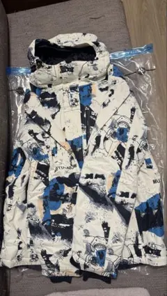 スノーボードジャケット　メンズ　Lサイズ　迷彩