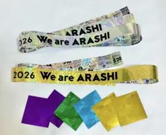 嵐 銀テ 紙吹雪 We are ARASHI フルサイズ2本セット