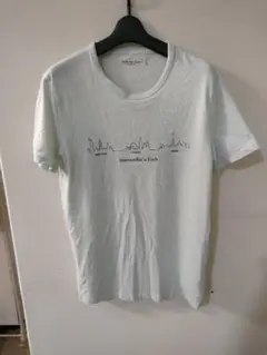 ラ*ン様 Abercrombie & Fitch ライトブルー Tシャツ