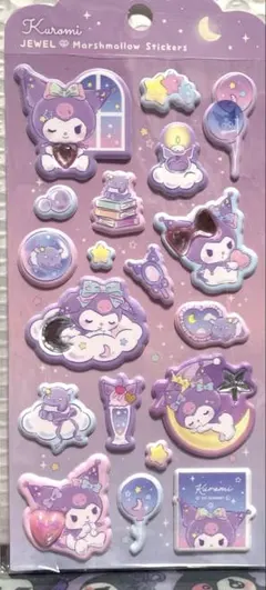 サンリオかわいいKuromiマシュマロステッカー