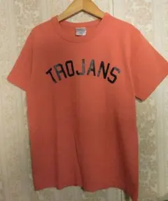 DENIME プリントTシャツ オレンジ S ドゥニーム 古着のサムネイル