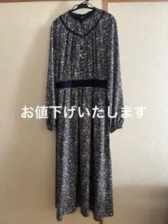 Ray Cassin花柄ワンピース