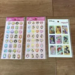 ディズニープリンセス 3Dシール ストーンシール セット