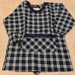 保育士エプロン　袖付き