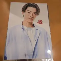 【7Order×ファーストキッチンコラボ】諸星翔希　クリアファイル