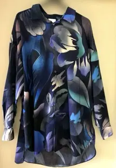 ポールスミス　PAUL SMITH メンズ　シャツ Lサイズ 総柄長袖シャツ