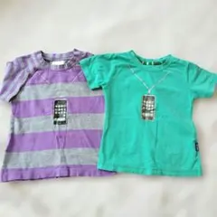 ✳︎ベビーTシャツ2枚セット80cm　男の子　双子